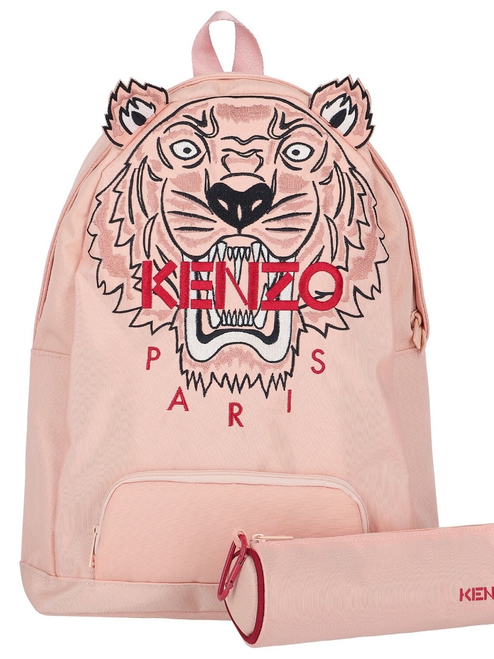 Kenzo Pink Tiger Embroidered Backpack